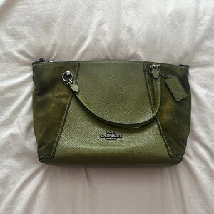 Medium Green Coach Purse